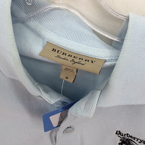 Burberry Size M Light Blue Shirt - Picture 3 of 3